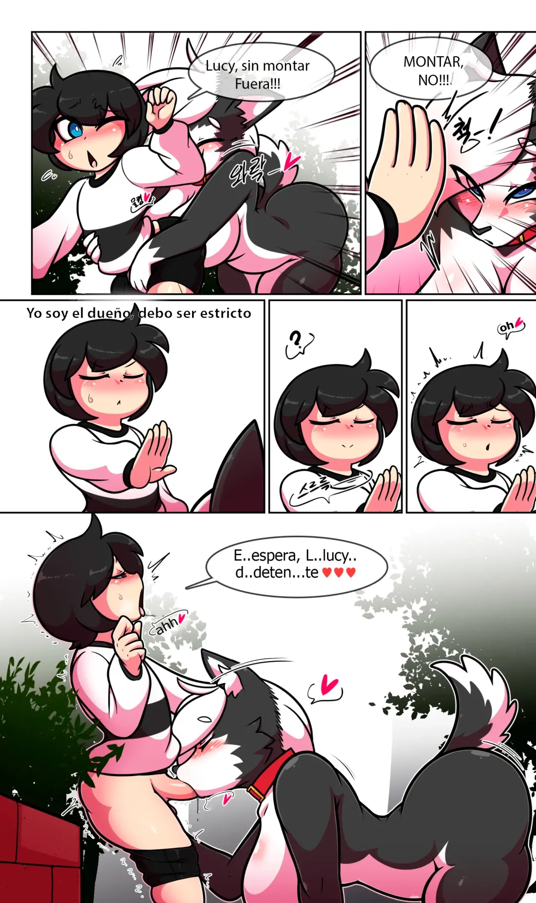 Comic Porno [Wherewolf] Hun And Lucy (Furry Porn) (#1)