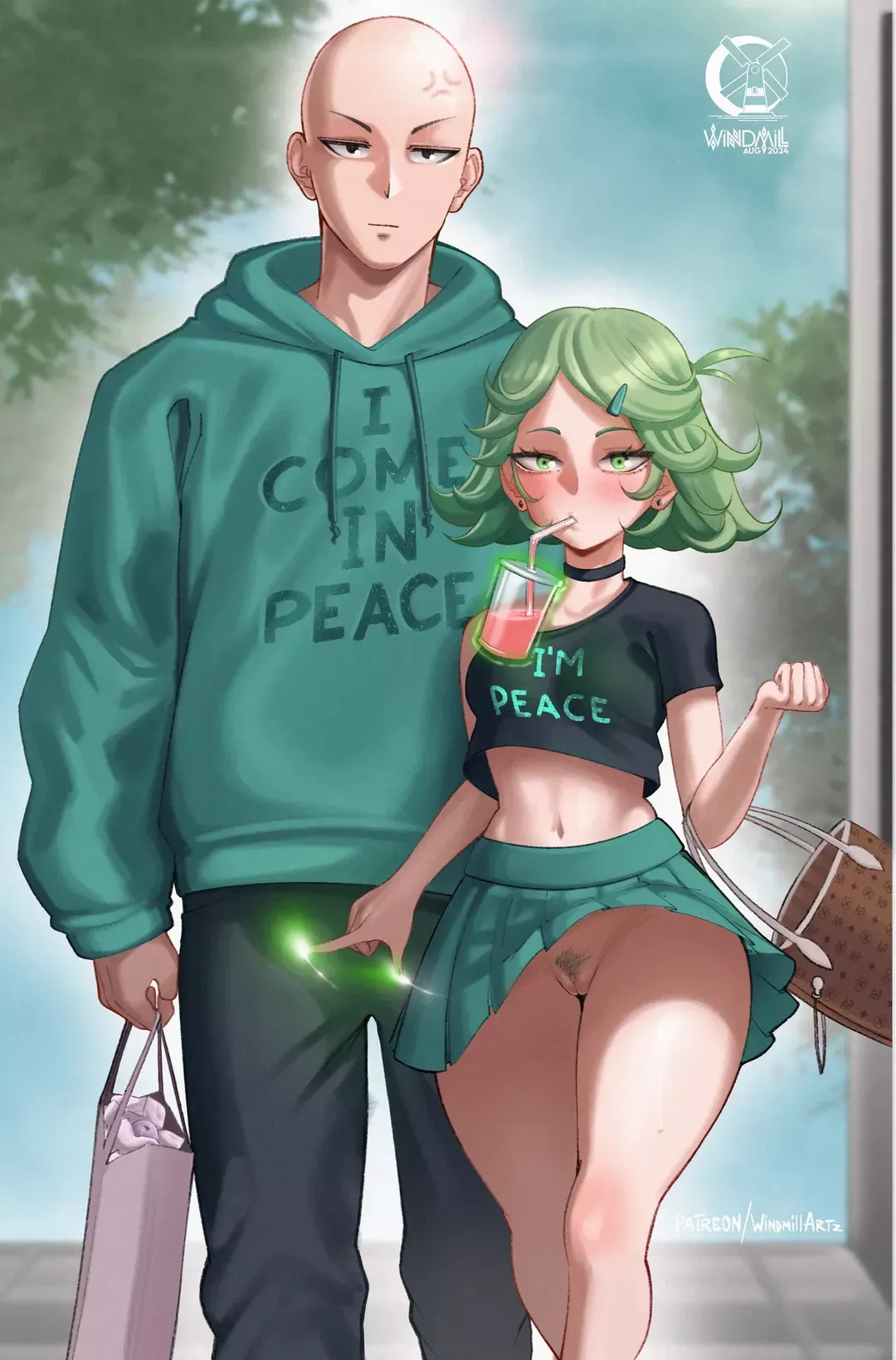 Comic Porno Tatsumaki X Saitama - Windmill (#1)