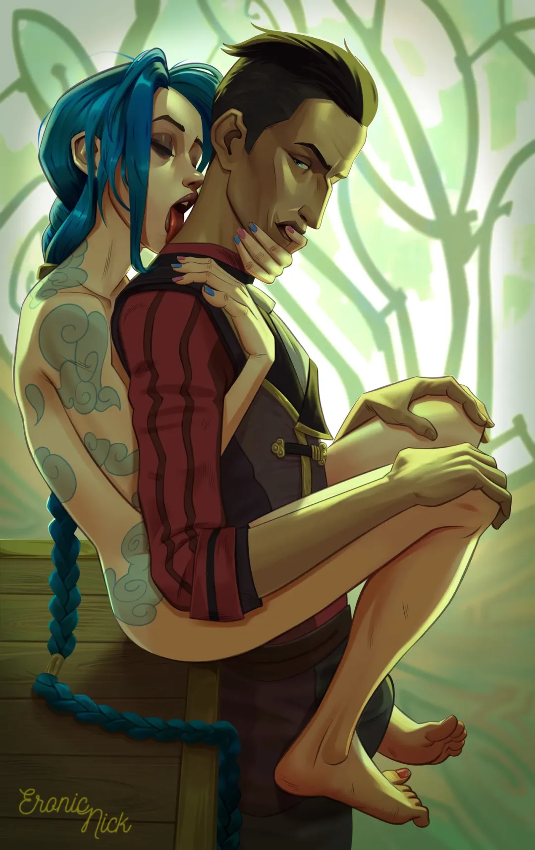 Comic Porno [Nickeronic] Jinx & Silco (Arcane) (#1)