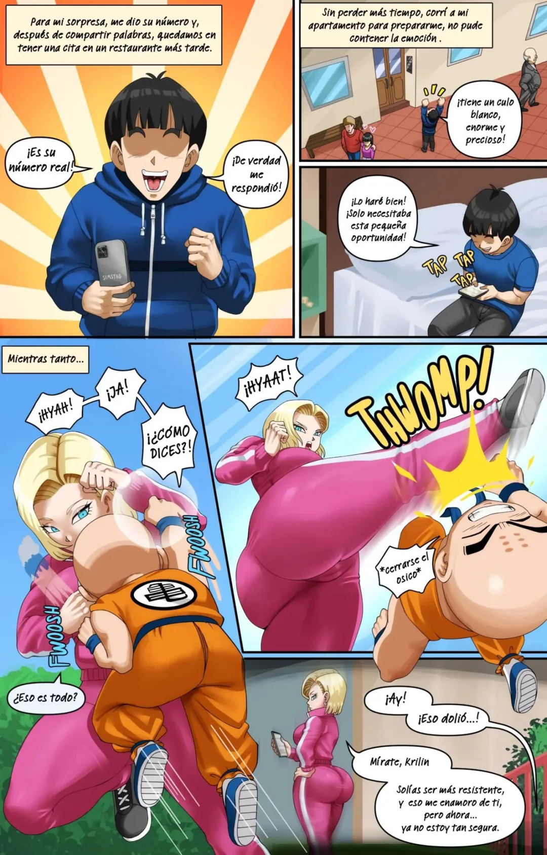 Comic Porno [Pink Pawg] Android 18 Ntr Parte 5 (Dragon Ball Z) (#2)