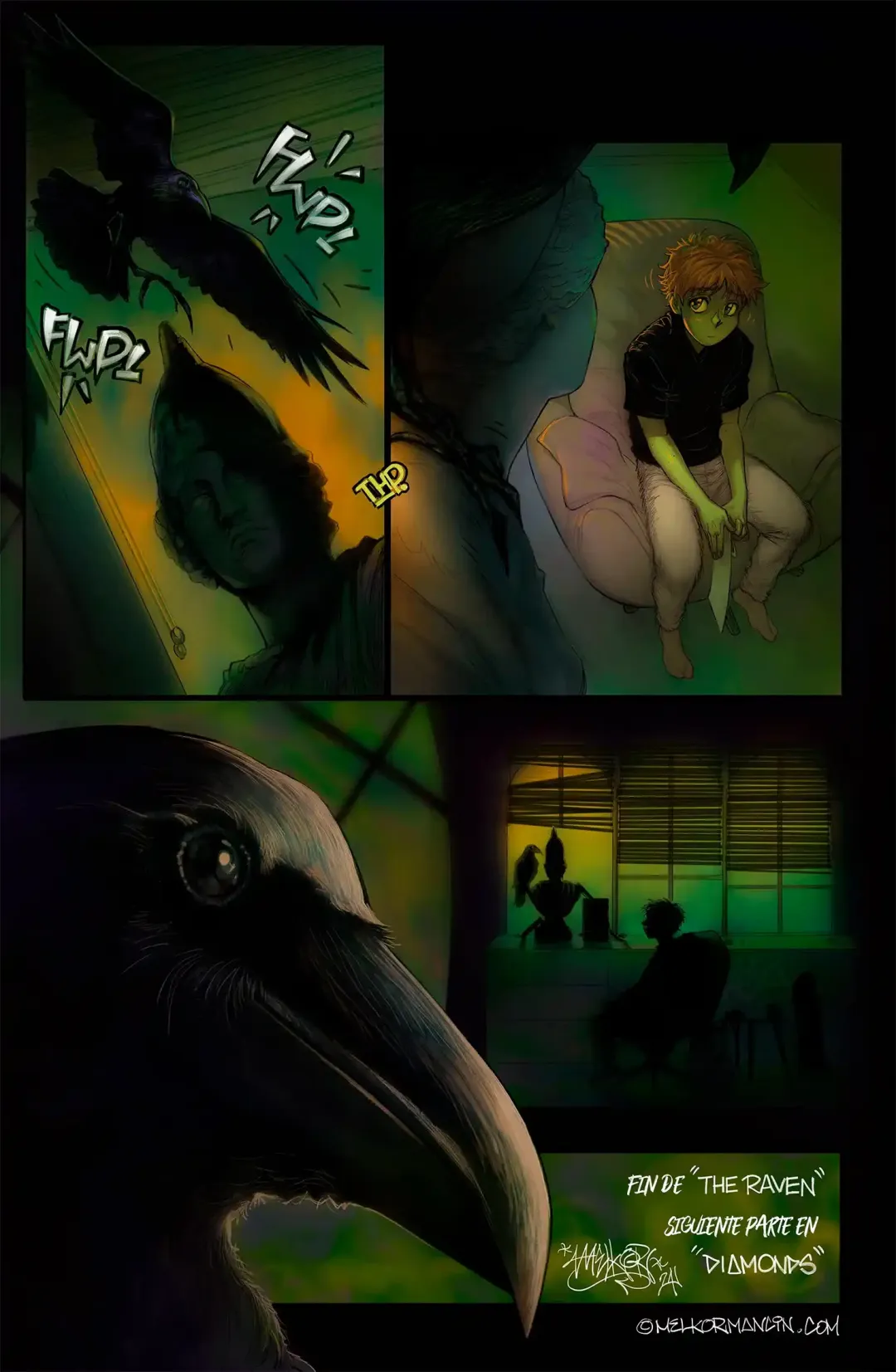 Comic Porno The Raven [Melkor Mancin] (#28)