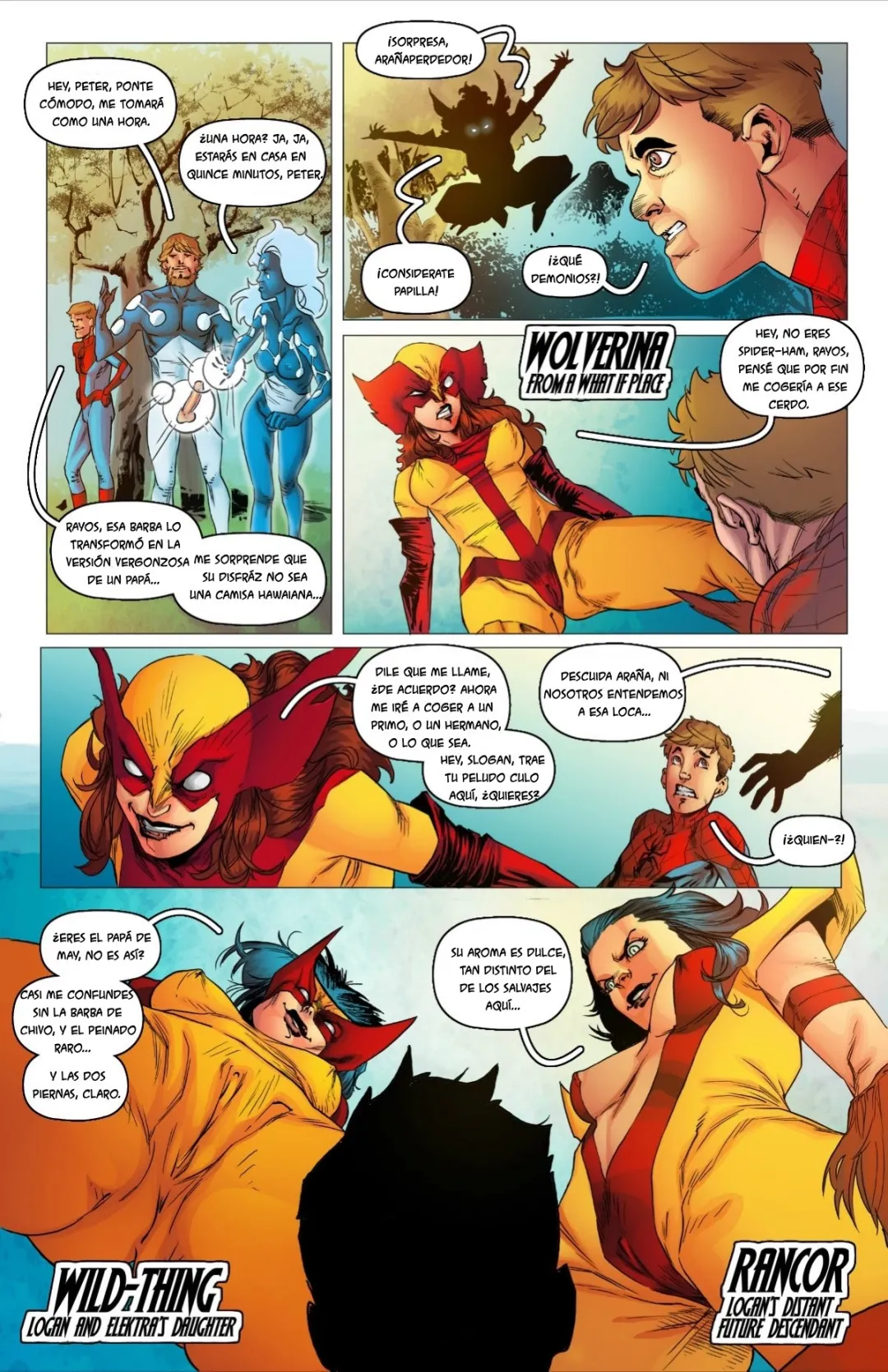 Comic Porno [Tracy Scops] All-Sex Wolververse (X-Men) (#5)