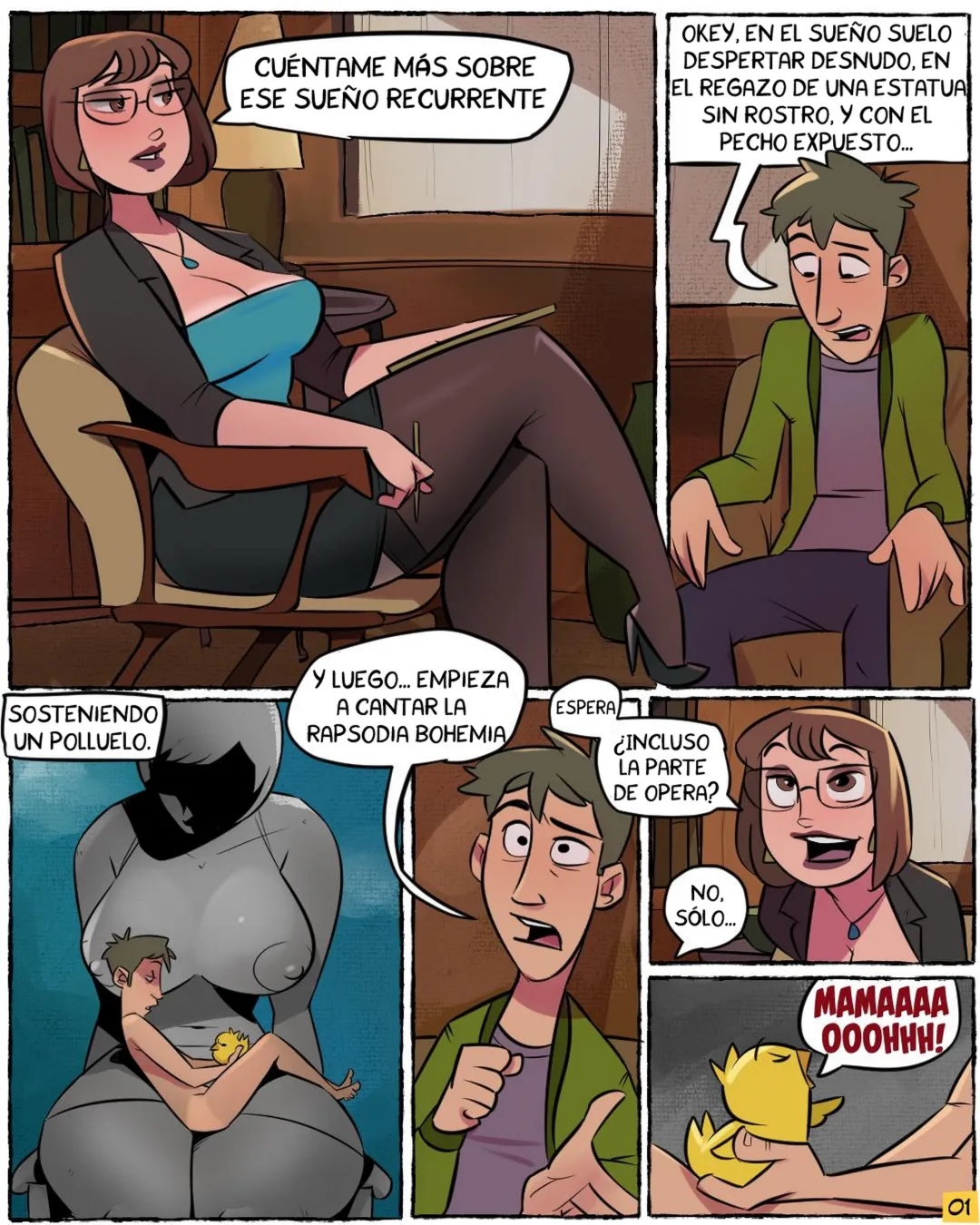 Comic Porno [Jmoz Comix] Nymphosophia - First Session (Comic Porn) (#1)