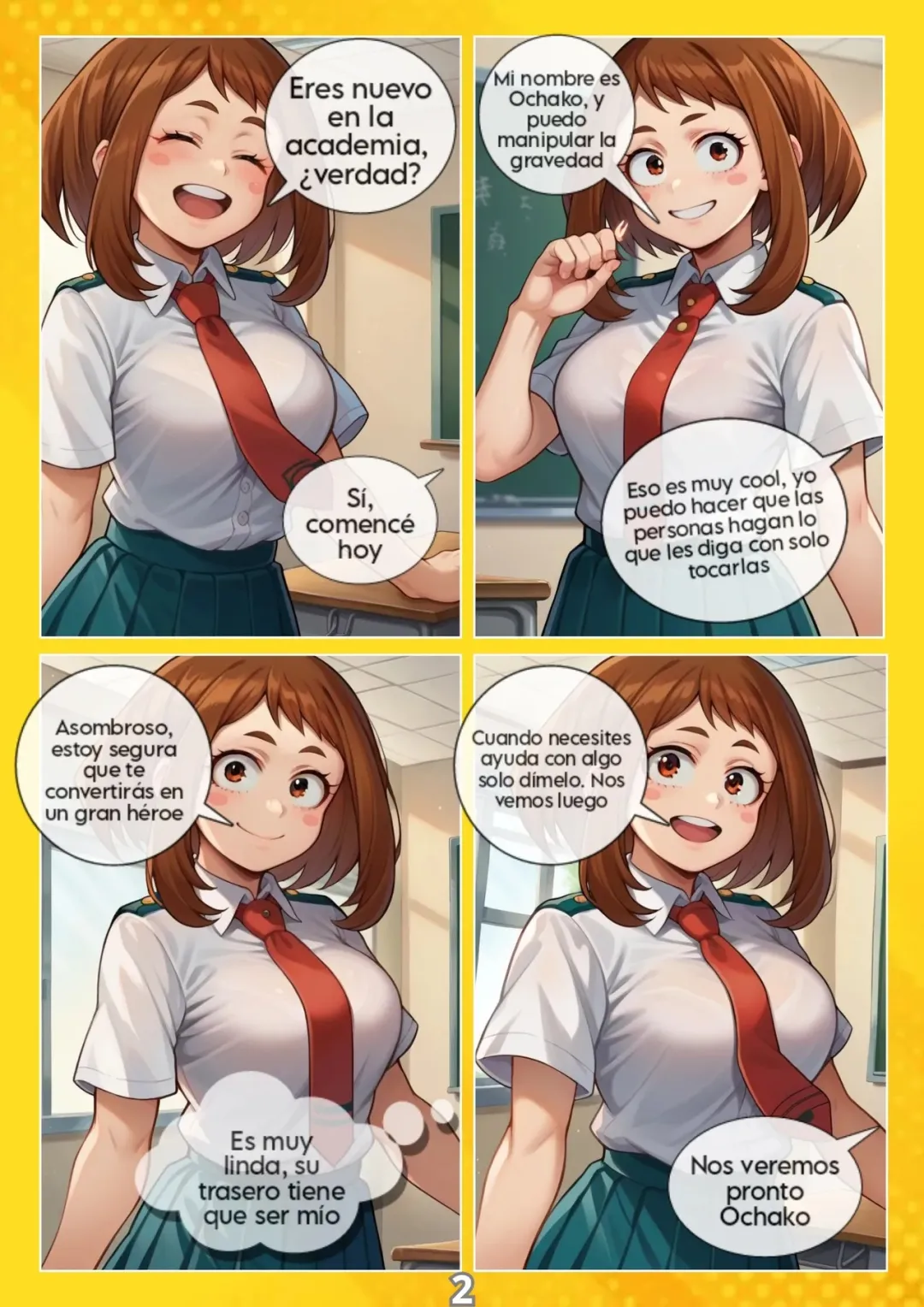 Comic Porno My Anal Academia - T_survivor (#2)