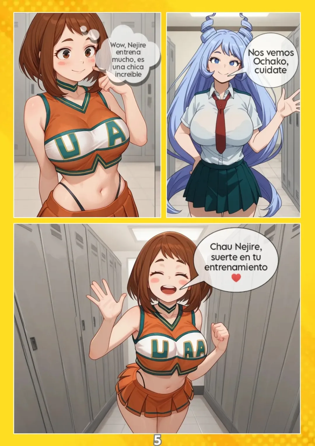 Comic Porno My Anal Academia - T_survivor (#5)