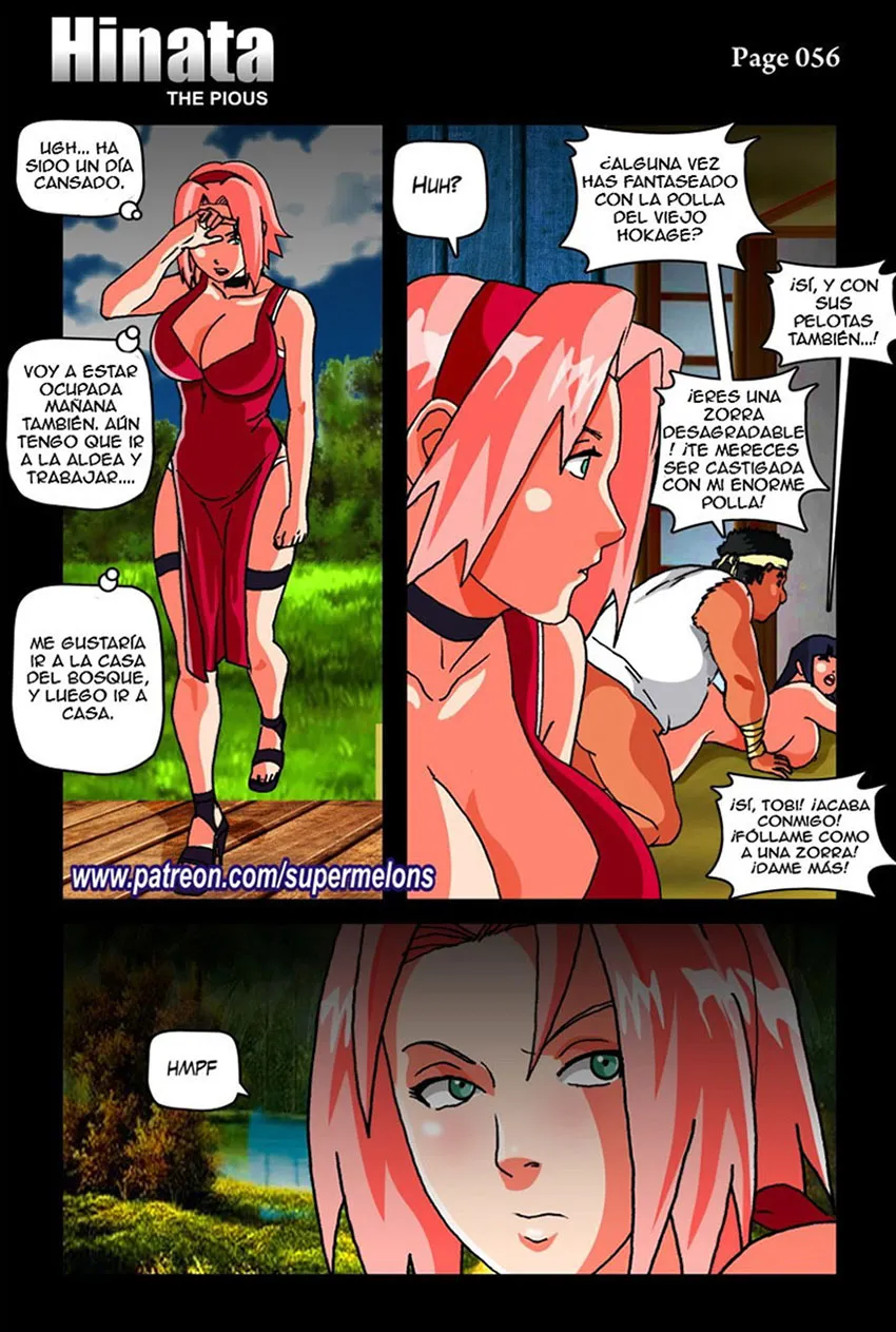 Comic Porno [Super Melons] Hinata The Pious (Naruto Shippuden) (#58)