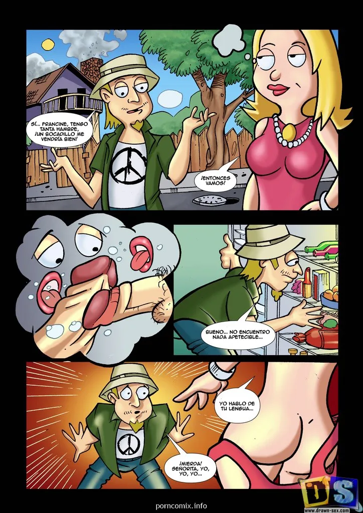 Comic Porno Double Betrayal - American Dad (#1)