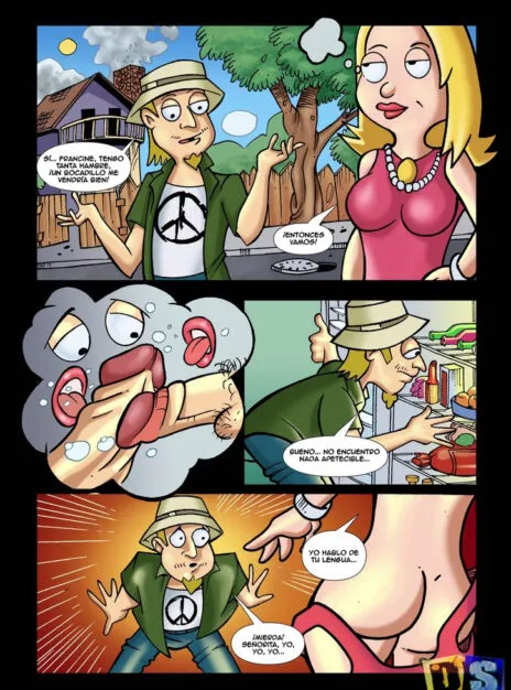 Comic Porno Double Betrayal - American Dad