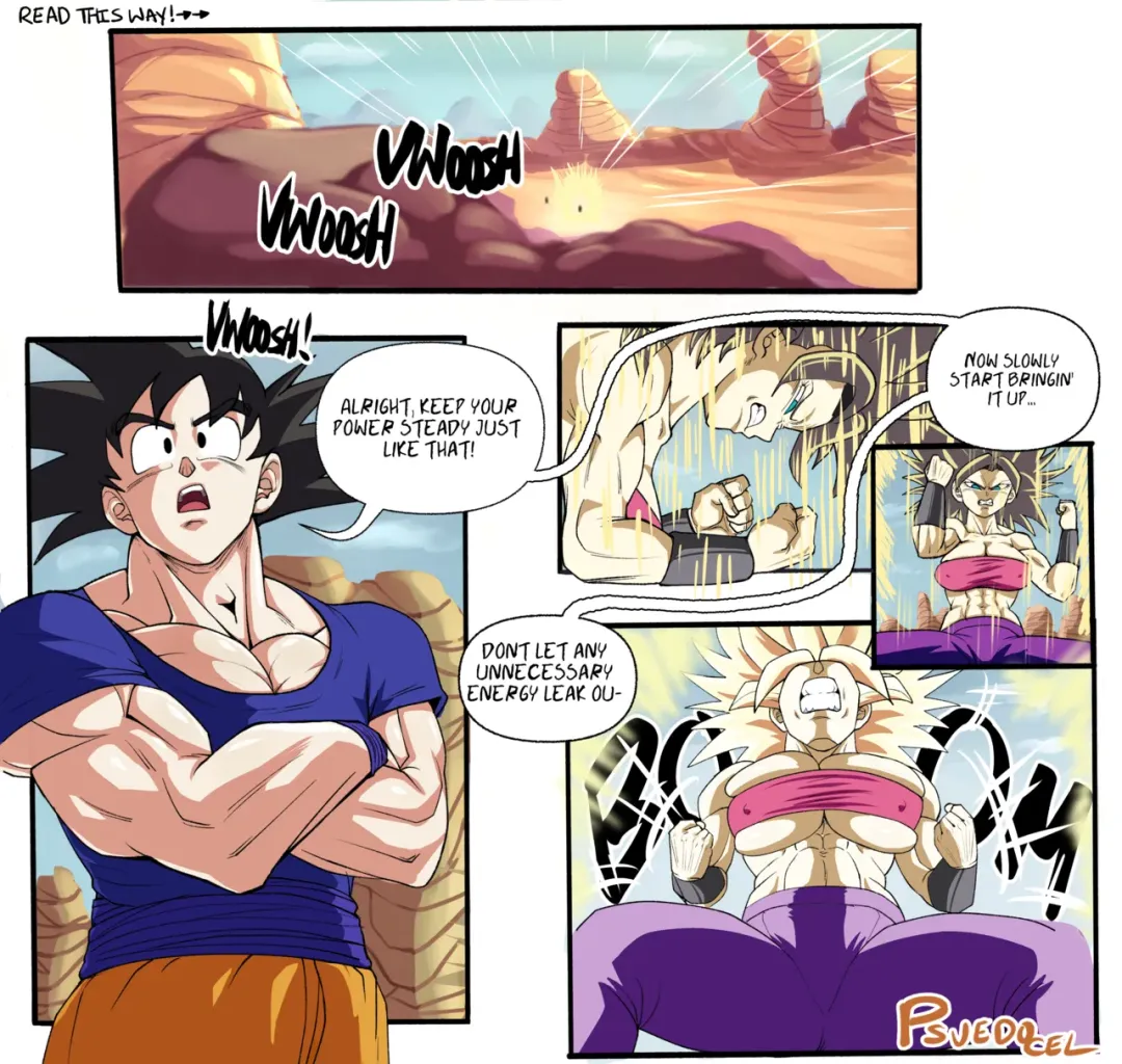 Comic Porno Caulifla’s Ki Malfunction - Pseudocel (#2)