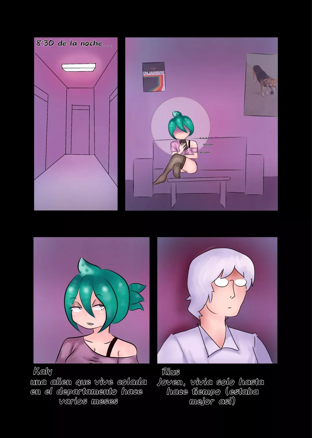 Comic Porno [El Changoleon] La Paga De Kaly (Comic Porn) (#2)