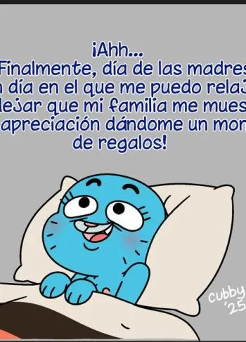 Comic Porno [Cubbychamberss] Mother’s Day (The Amazing World Of Gumball)