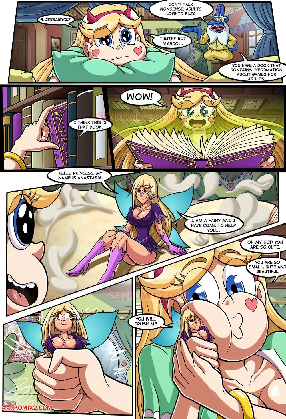 Comic Porno Star And Wonderful Sex - Sexkomix (#4)