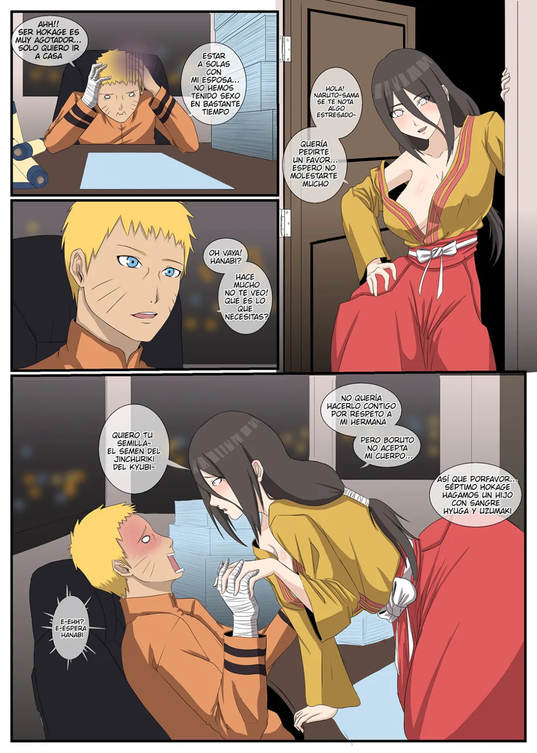 Comic Porno [Haikon Knight] Hanabis Secret Request (Boruto: Naruto Next Generations) (#2)