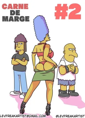 Comic Porno [Levfreakartist] Carne De Marge Parte 2 (Los Simpsons)