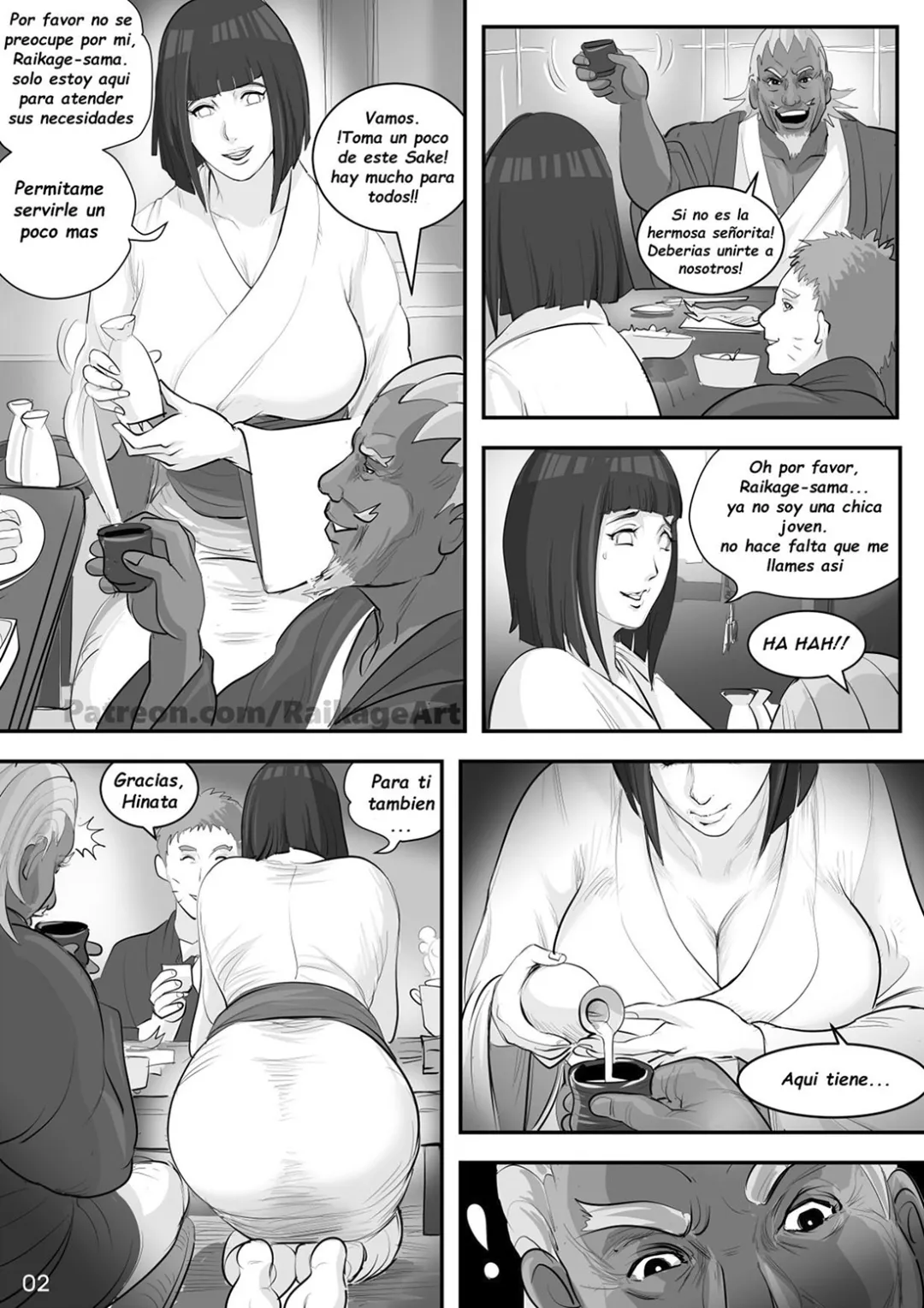Comic Porno [Raikageart] Affair Hidden In The Leaves (Naruto Shuppuden) (#4)