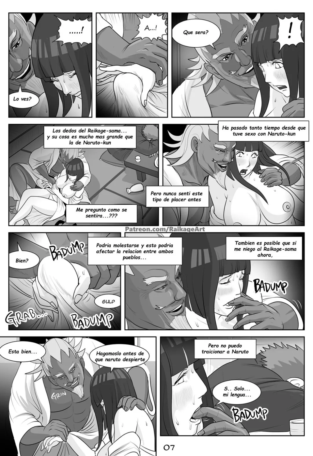 Comic Porno [Raikageart] Affair Hidden In The Leaves (Naruto Shuppuden) (#9)