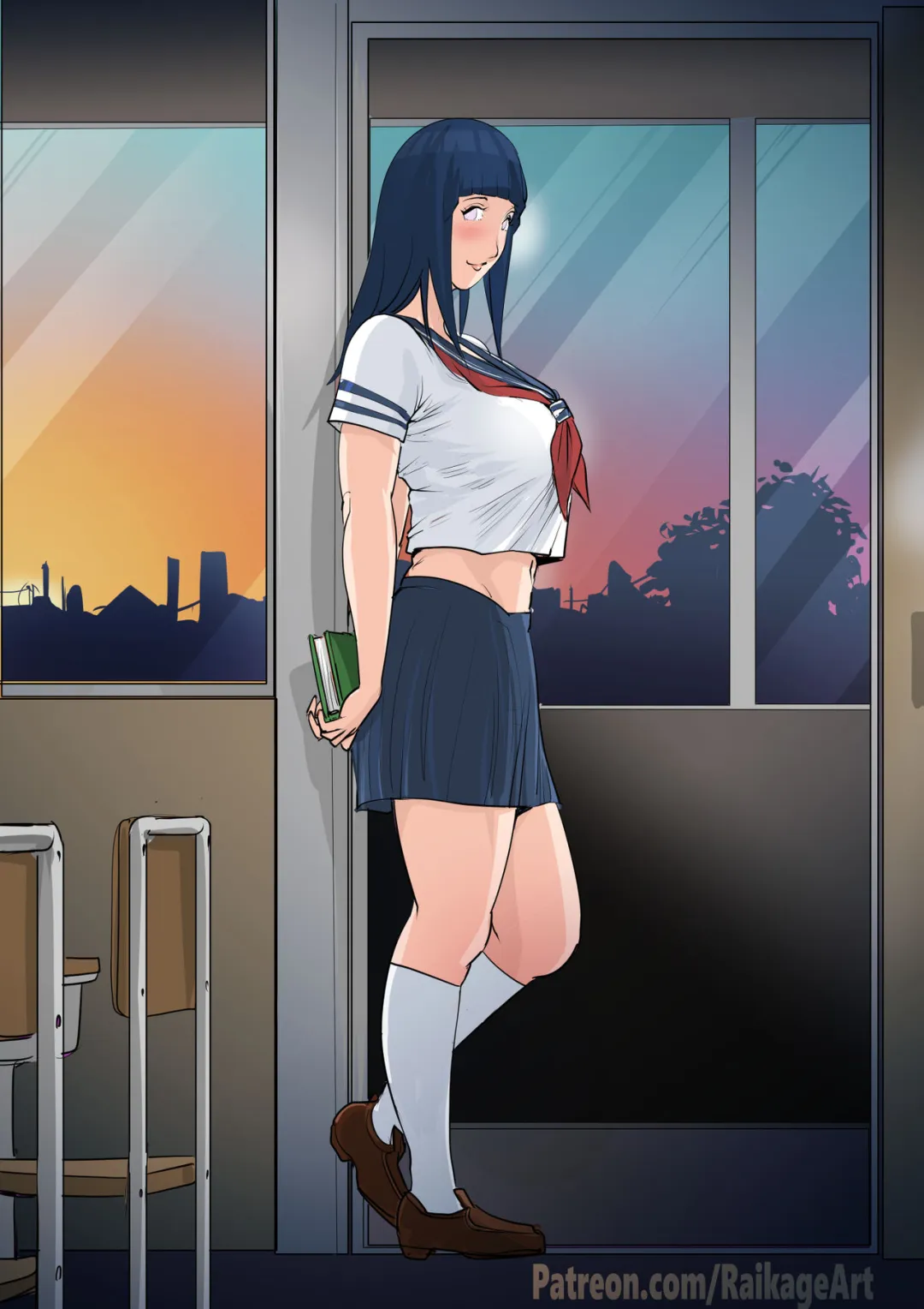 Comic Porno [Raikageart] School Days (Naruto Shuppuden) (#2)