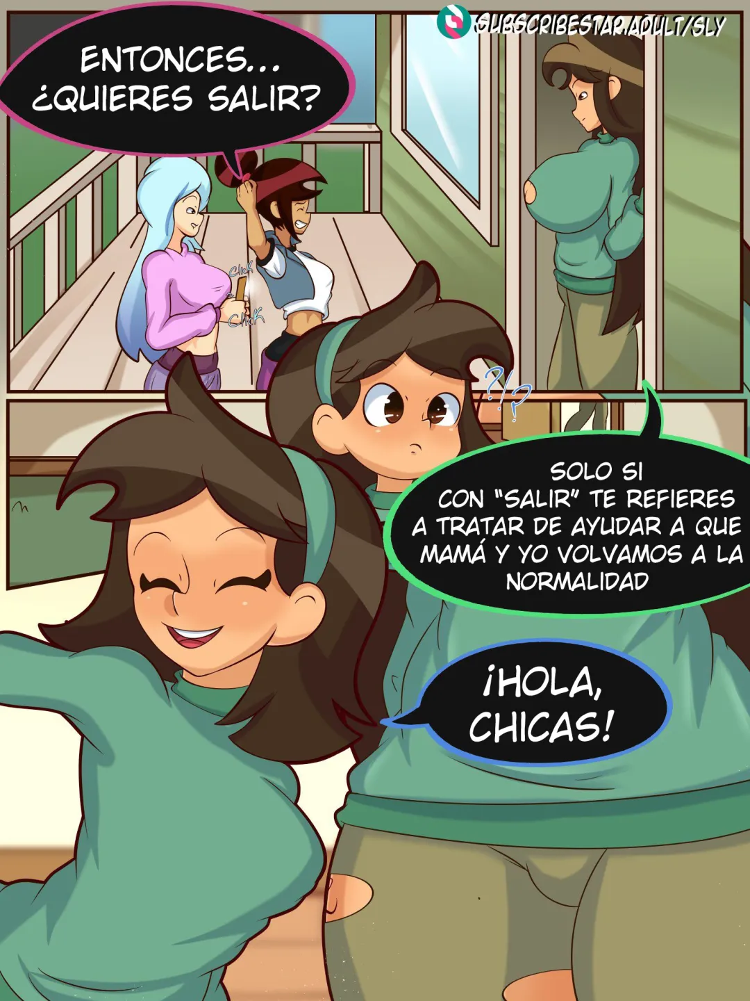 Comic Porno [Sly] Invitación (The Ghost & Molly Mcgee) (#3)