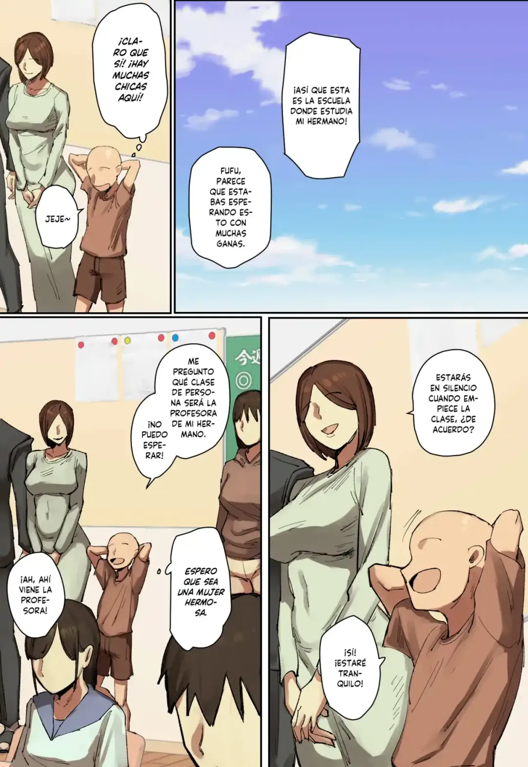 Comic Porno Me Enamore A Primera Vista De La Profesora De Mi Hermano Mayor Durante El Dia De Visita A Clases! - Chotto Bsen (#2)