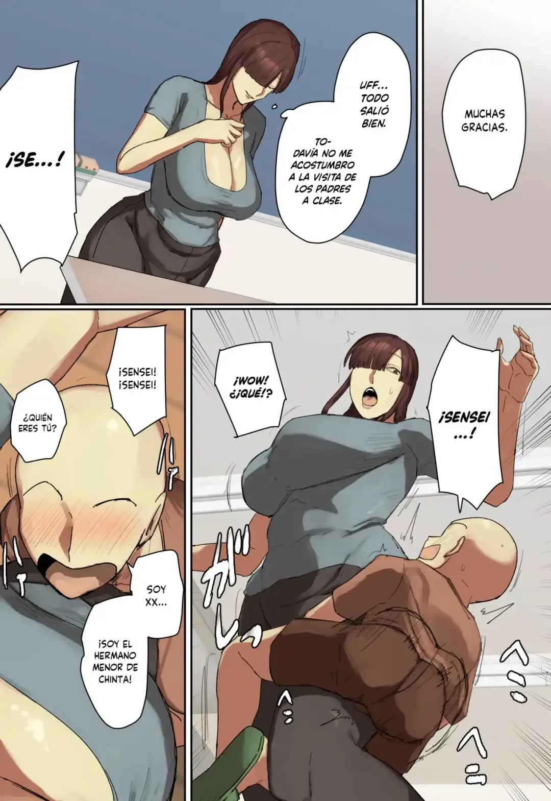 Comic Porno Me Enamore A Primera Vista De La Profesora De Mi Hermano Mayor Durante El Dia De Visita A Clases! - Chotto Bsen (#4)