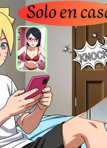 Comic Porno [Saradaart] Solo En Casa (Boruto: Naruto Next Generations)