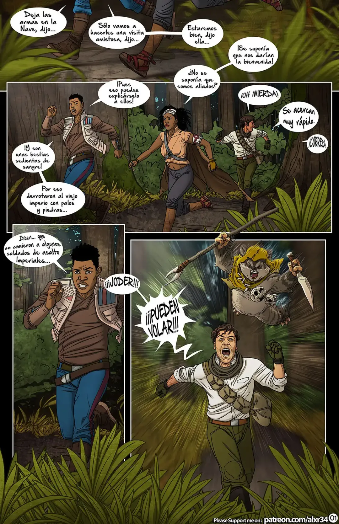 Comic Porno A Complete Guide To Wookie Sex Parte 5 [Alx] (#2)