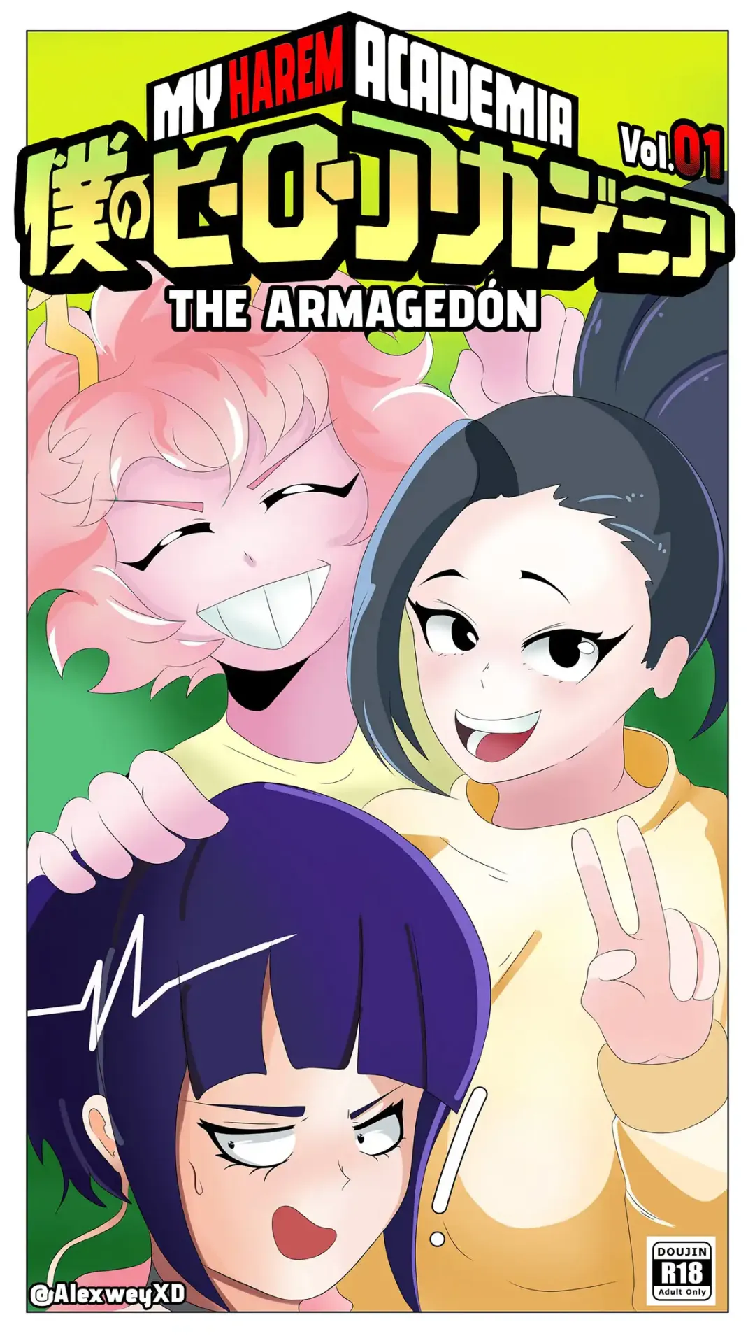 Comic Porno My Harem Academia - The Armagedon [Alexwey]