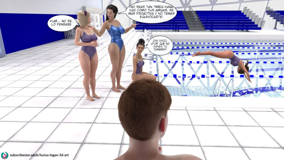 Comic Porno [Lucius Logan] Homework Parte 2 (Comic Porn) (#6)
