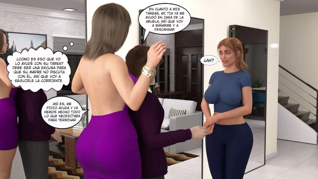 Comic Porno [Lucius Logan] Homework Parte 2 (Comic Porn) (#80)
