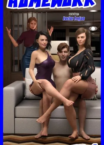 Comic Porno [Lucius Logan] Homework Parte 4 (Comic Porn)