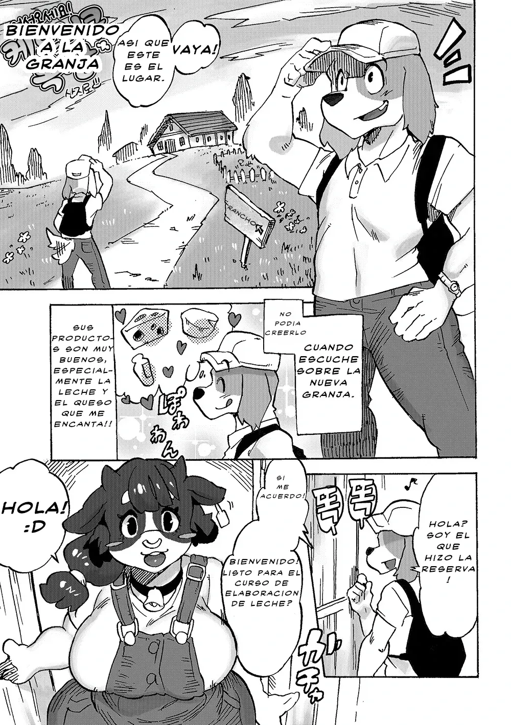 Comic Porno [Sanjiro] ¡youkoso! Granja Kemoniku (#2)