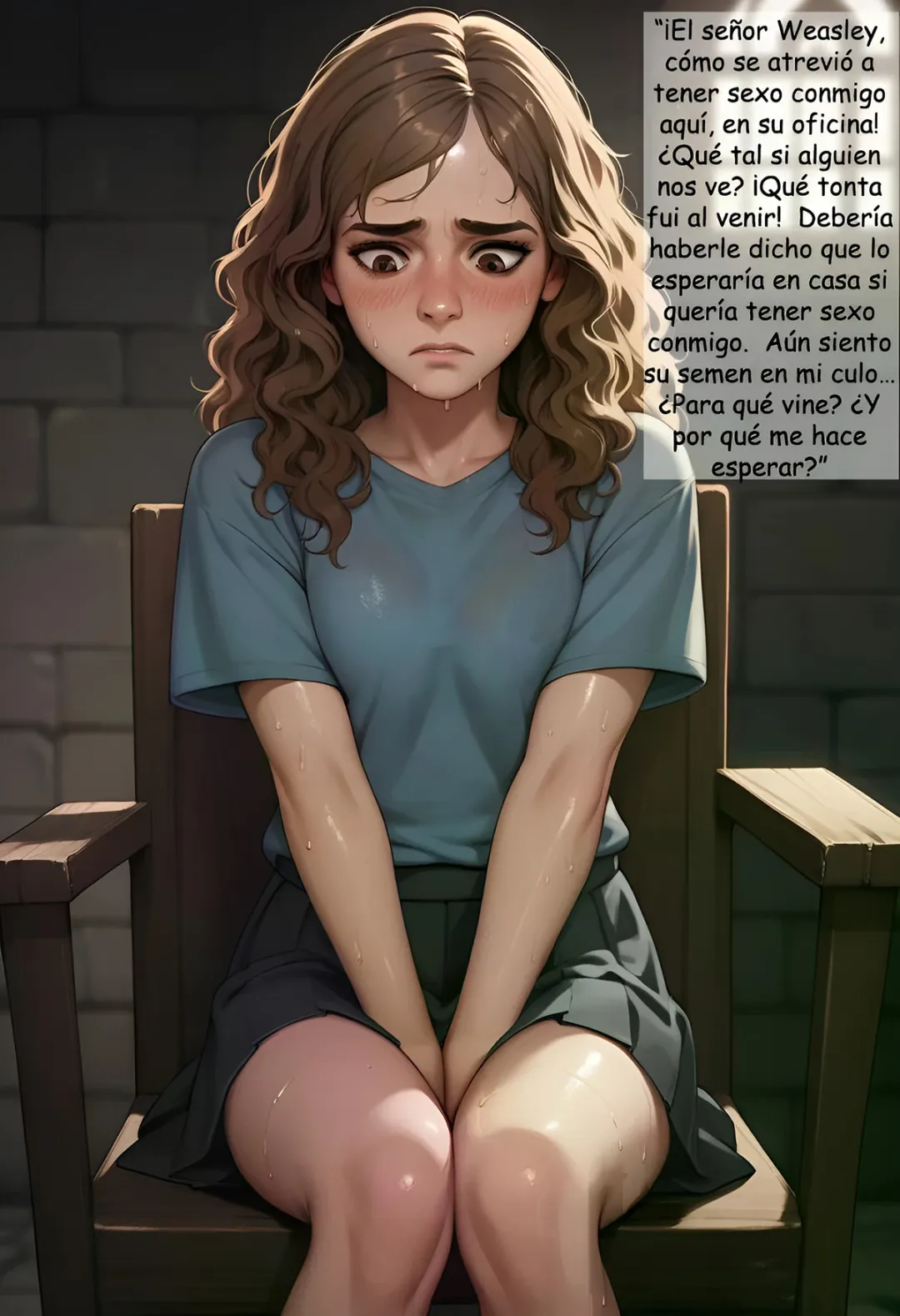 Comic Porno [Kain200] Hermione Granger Y El Precio De Dormir En La Madriguera Parte 2 (Harry Potter) (#22)