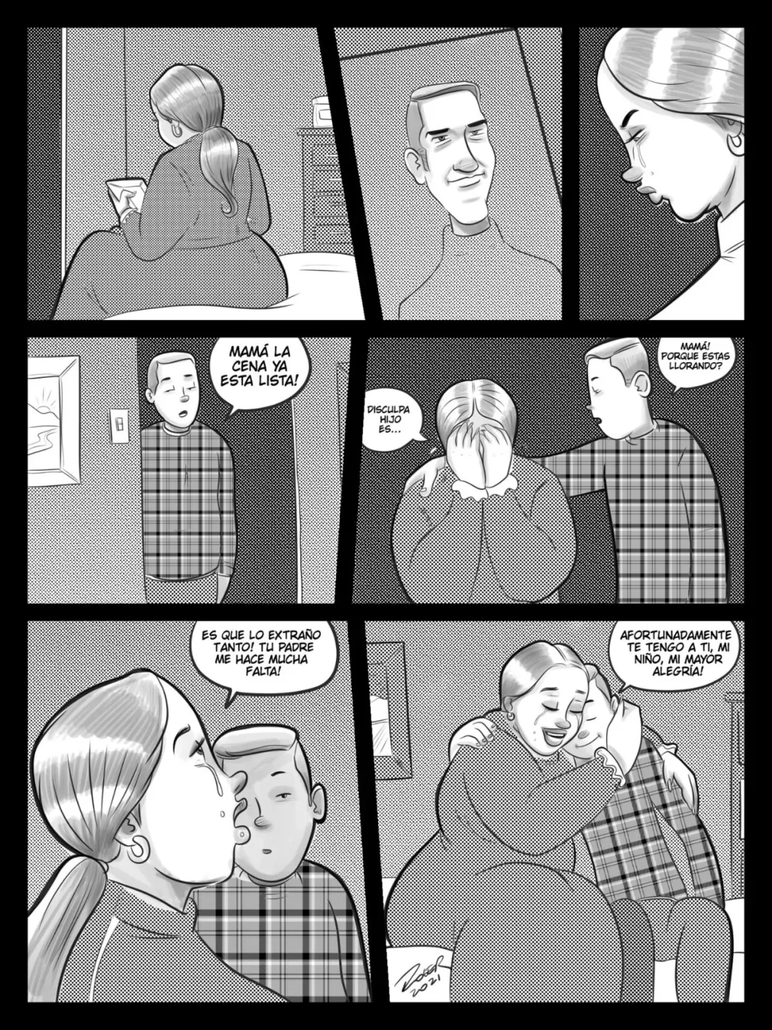 Comic Porno [Rogerius] Madre Y Viuda (Comic Porn) (#2)