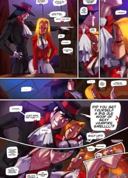 Comic Porno Integra Gives In - Fred Perry
