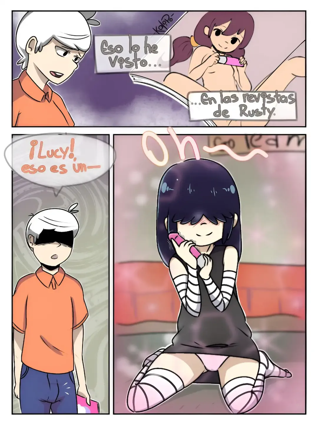 Comic Porno El Libro De Lucy [Kalipoart] (#3)