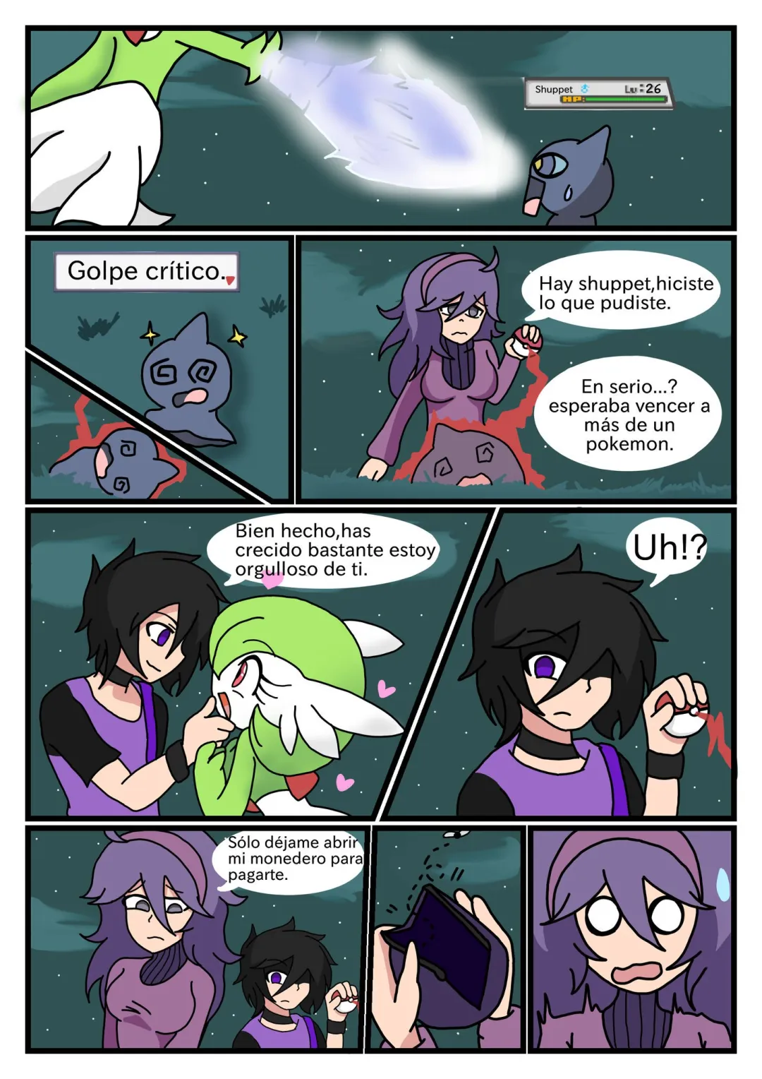 Comic Porno [David Arts] Pokémon Purple Versión (#3)