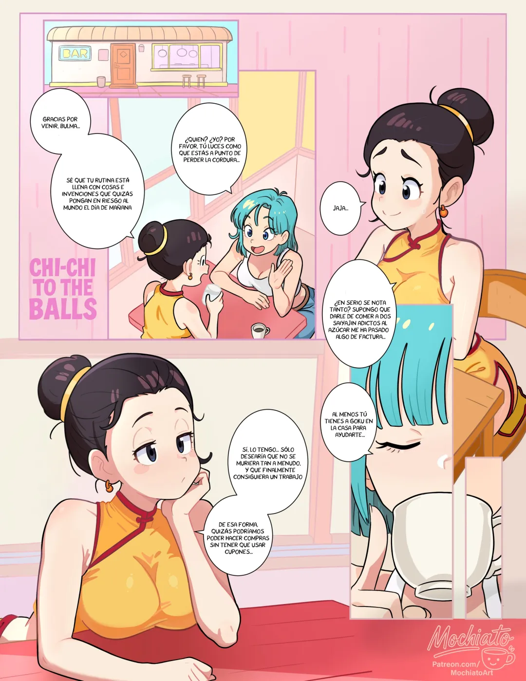 Comic Porno [Mochiato] Chi-Chi To The Balls (Dragon Ball Z) (#2)