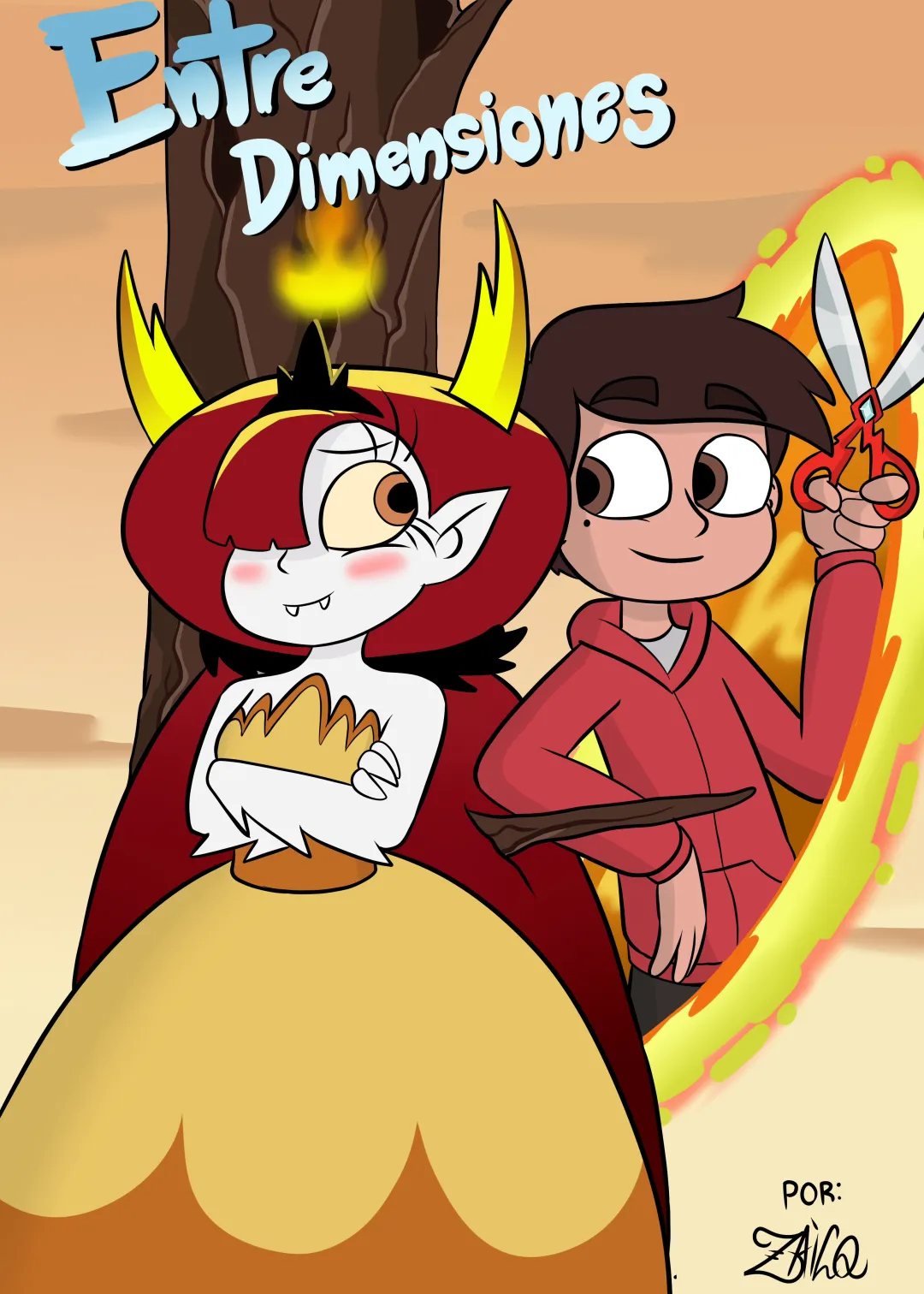 Comic Porno [Zaicomaster14] Entre Dimensiones (Star Vs. The Forces Of Evil) (#1)