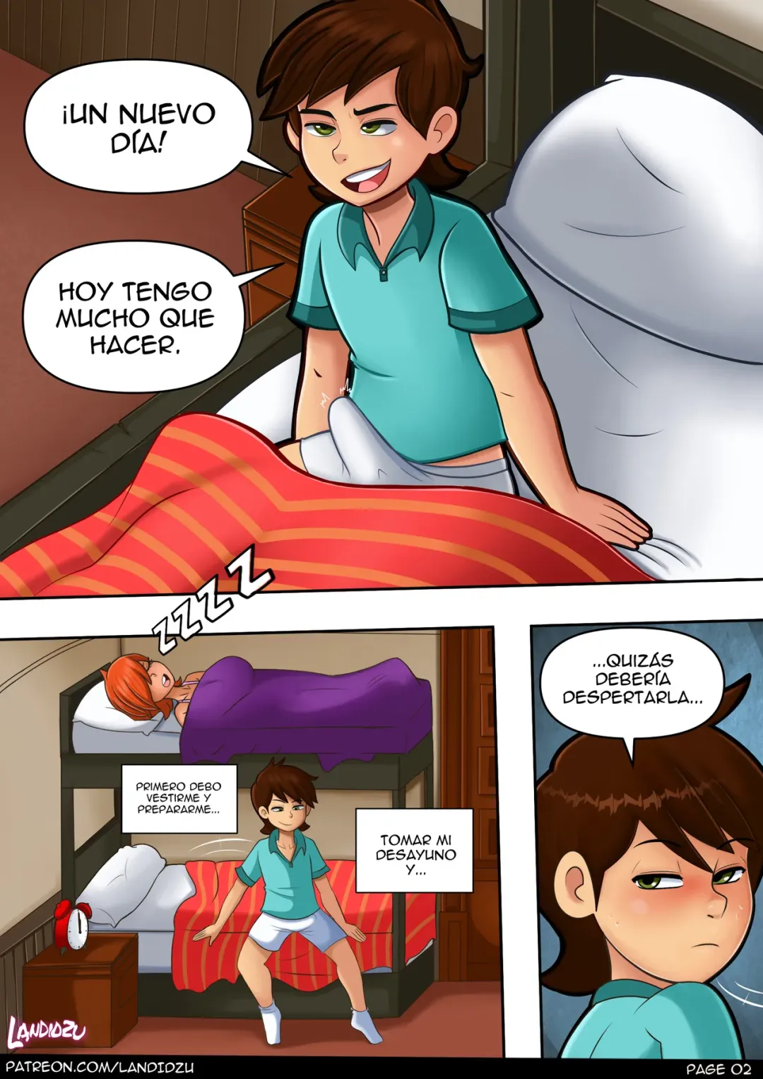 Comic Porno [Landidzu] The Breakfast!  (Ben 10) (#4)