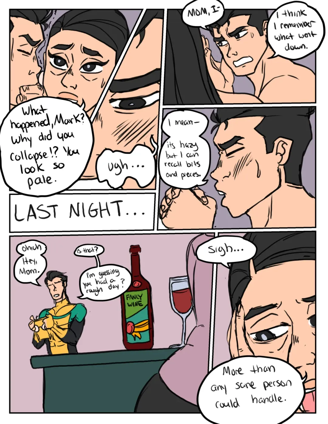Comic Porno Invincible: Recovery - Seanmalikdesigns (#7)