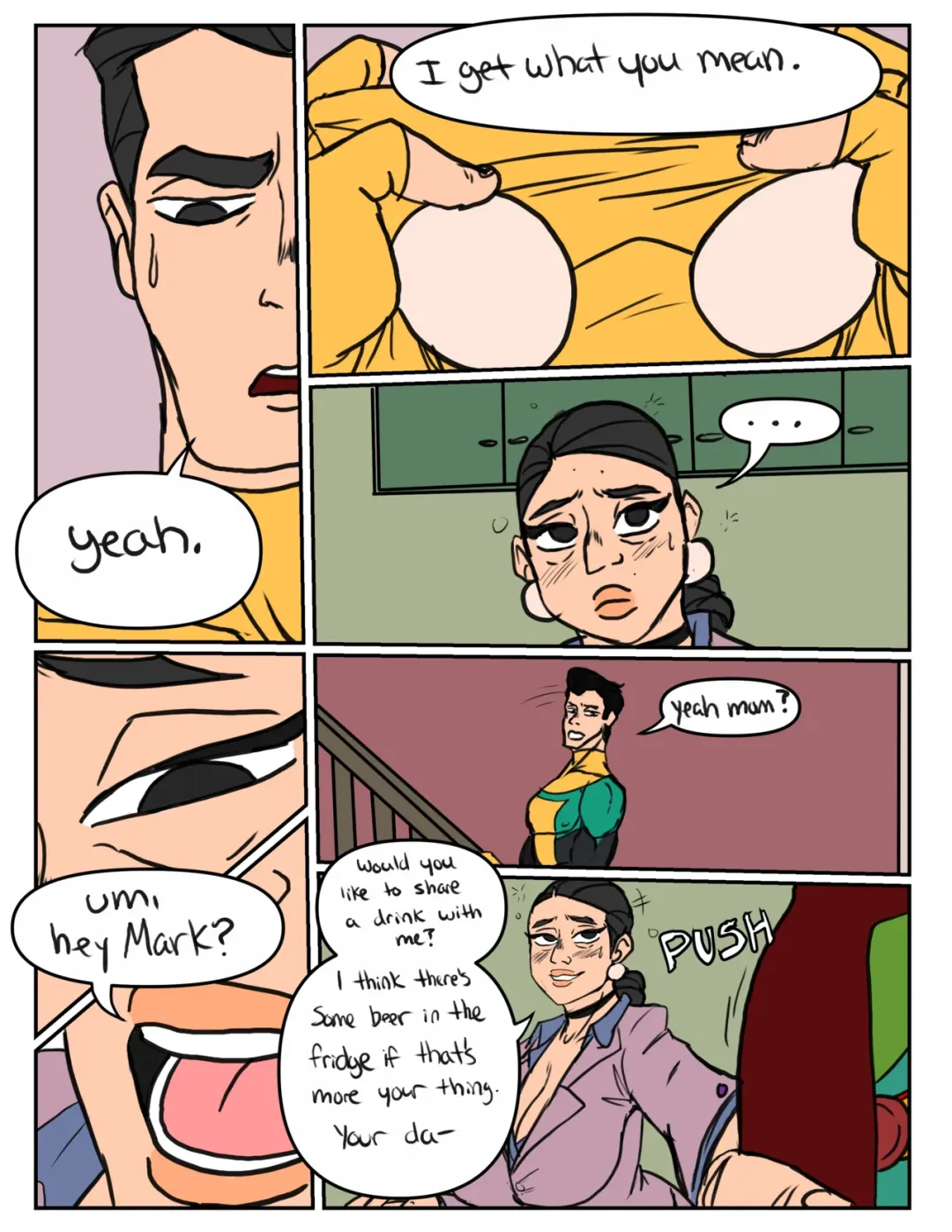 Comic Porno Invincible: Recovery - Seanmalikdesigns (#8)
