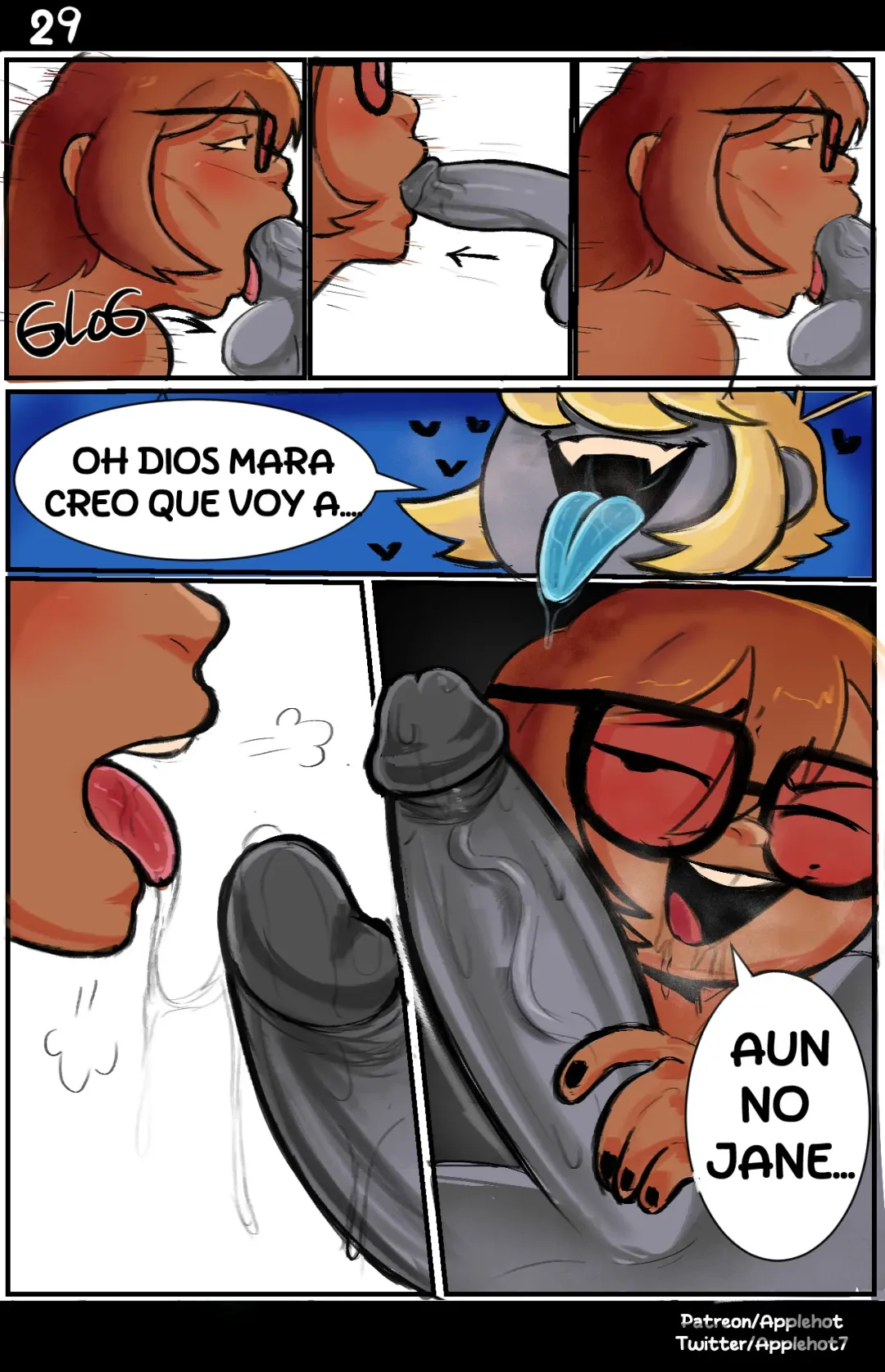 Comic Porno [Applehot] Mara Transformation (#28)