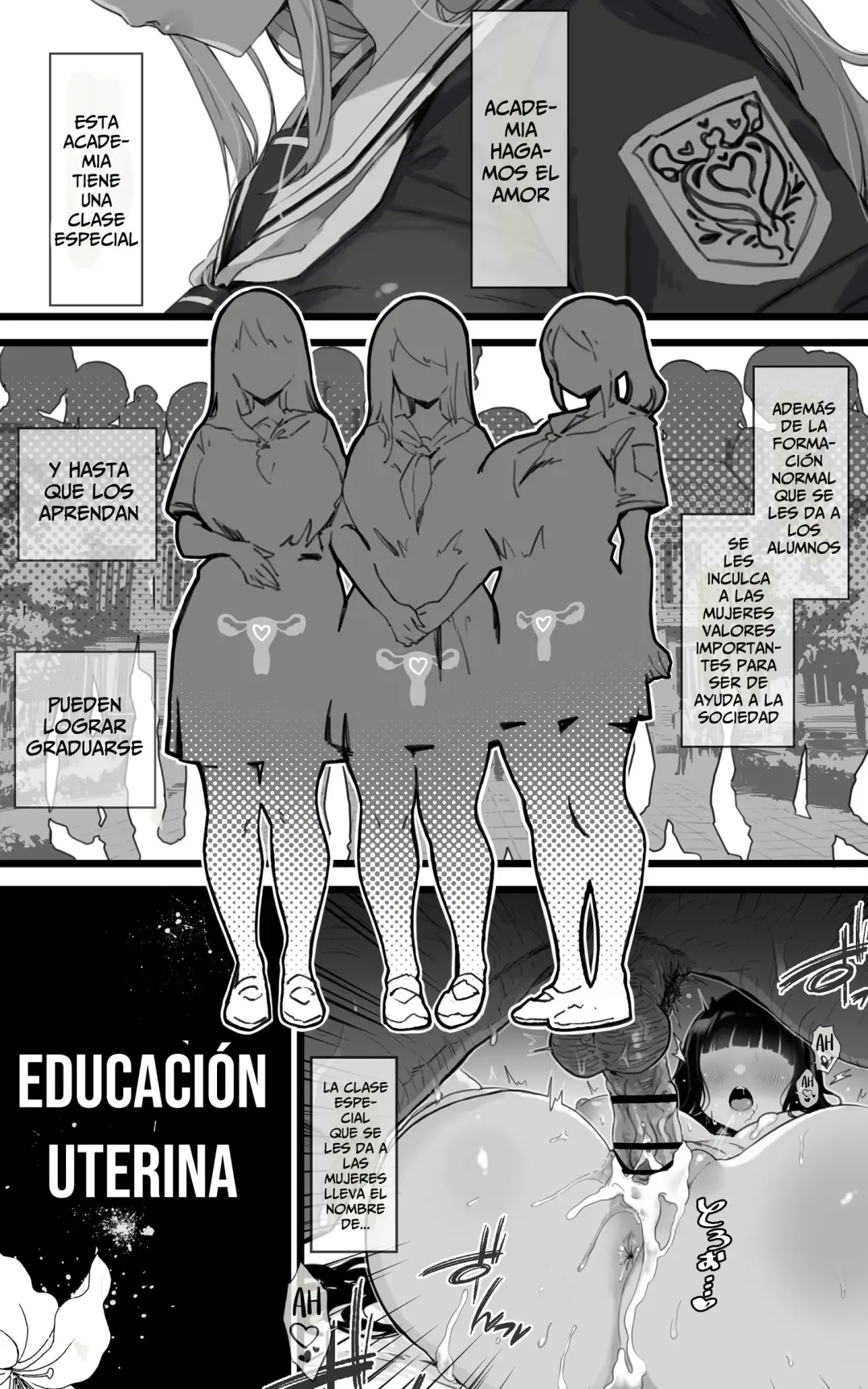 Comic Porno [Yoshio Ereki] Shikyuu Kyouiku Amamiya Kako Ga Sensei No Ko O Ninshin Suru Wake Ga Nai (Doujinshin) (#2)