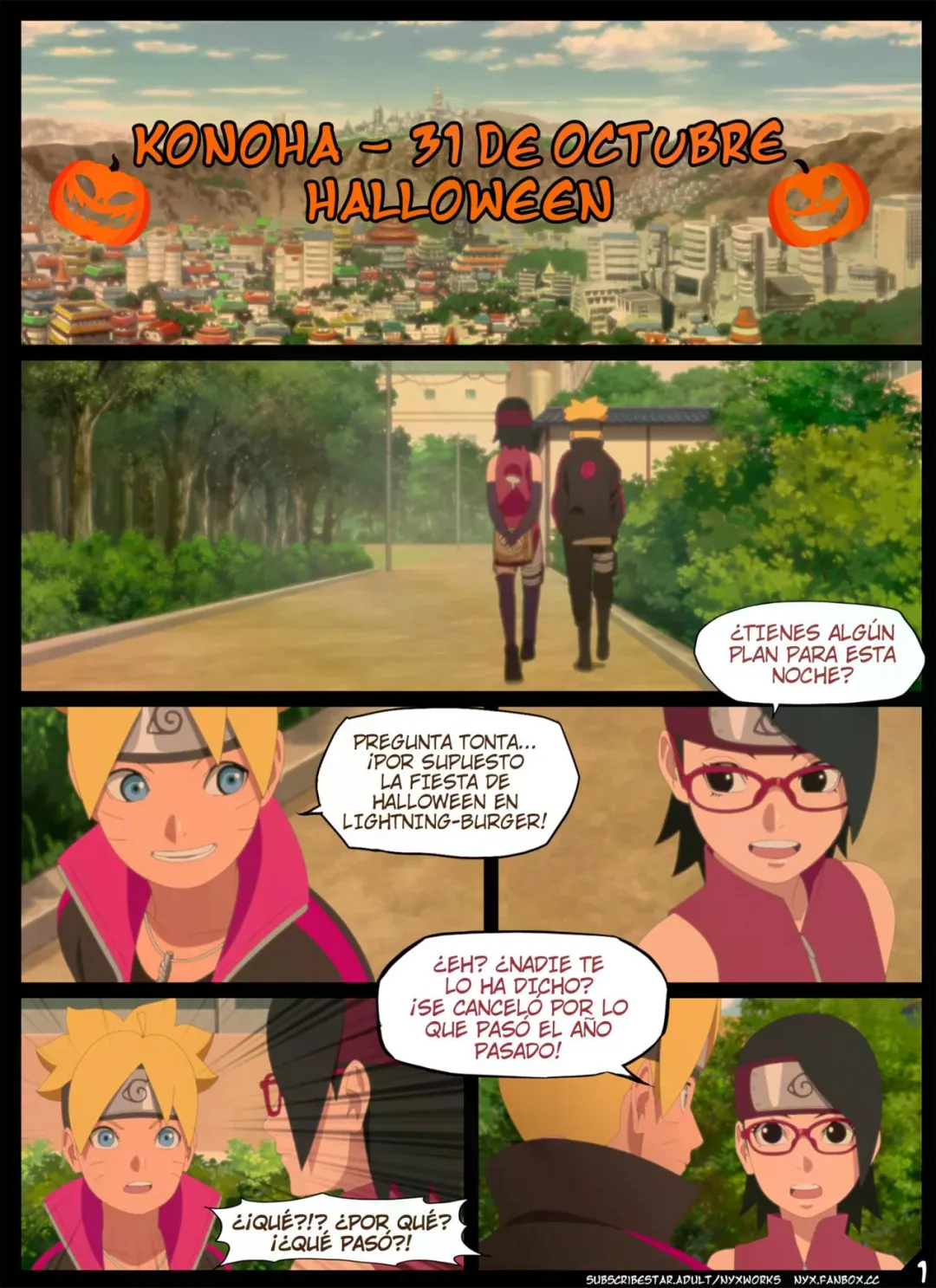 Comic Porno [Nyx] Night Of The Red Eyed Succubus (Boruto: Naruto Next Generations) (#2)