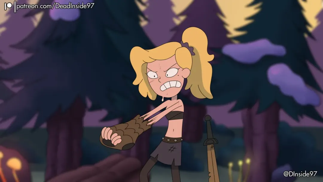 Comic Porno [Deadinside97] Hard Training (Amphibia) (#5)