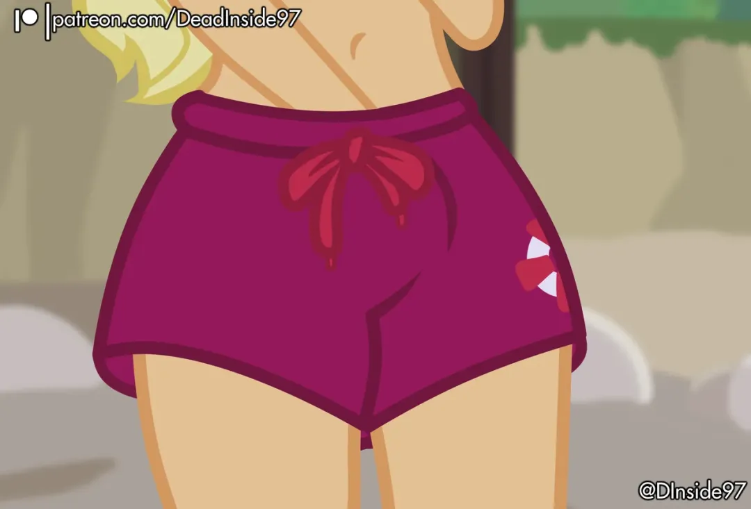Comic Porno [Deadinside97] Lifeguard Applejack X Rainbow Dash (My Little Pony Equestria Girl) (#15)