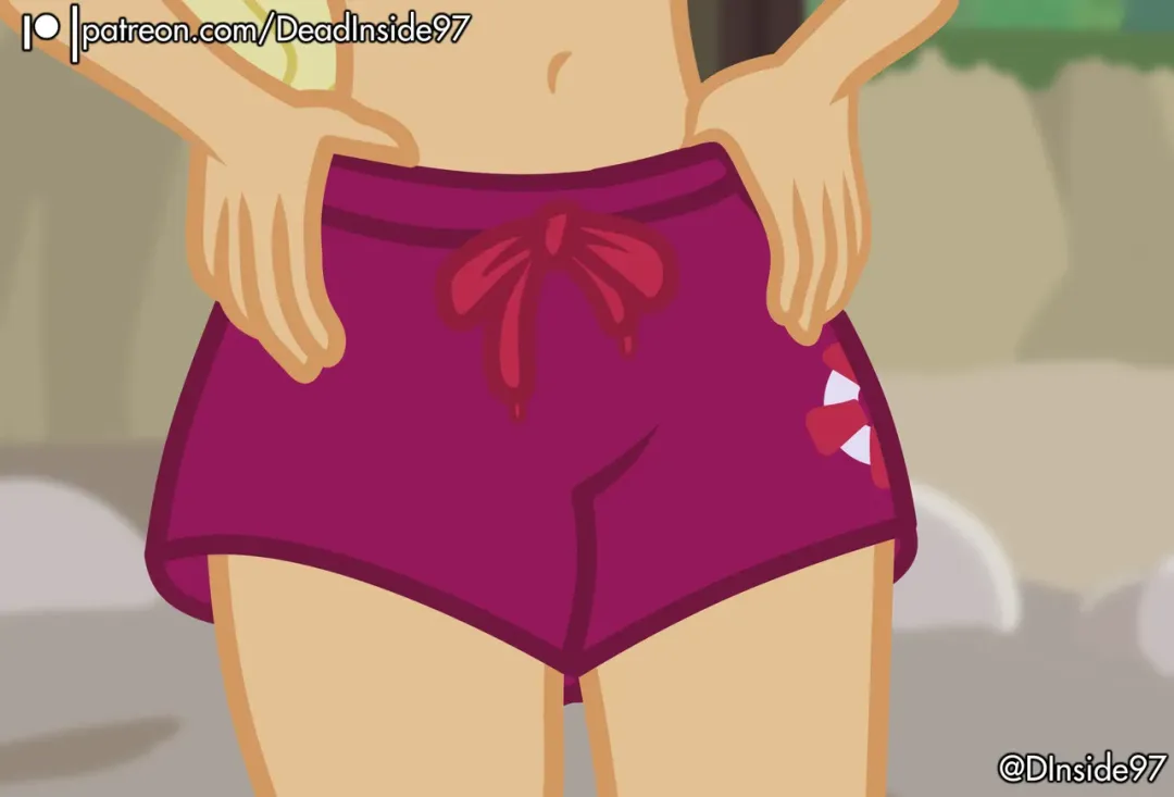 Comic Porno [Deadinside97] Lifeguard Applejack X Rainbow Dash (My Little Pony Equestria Girl) (#16)