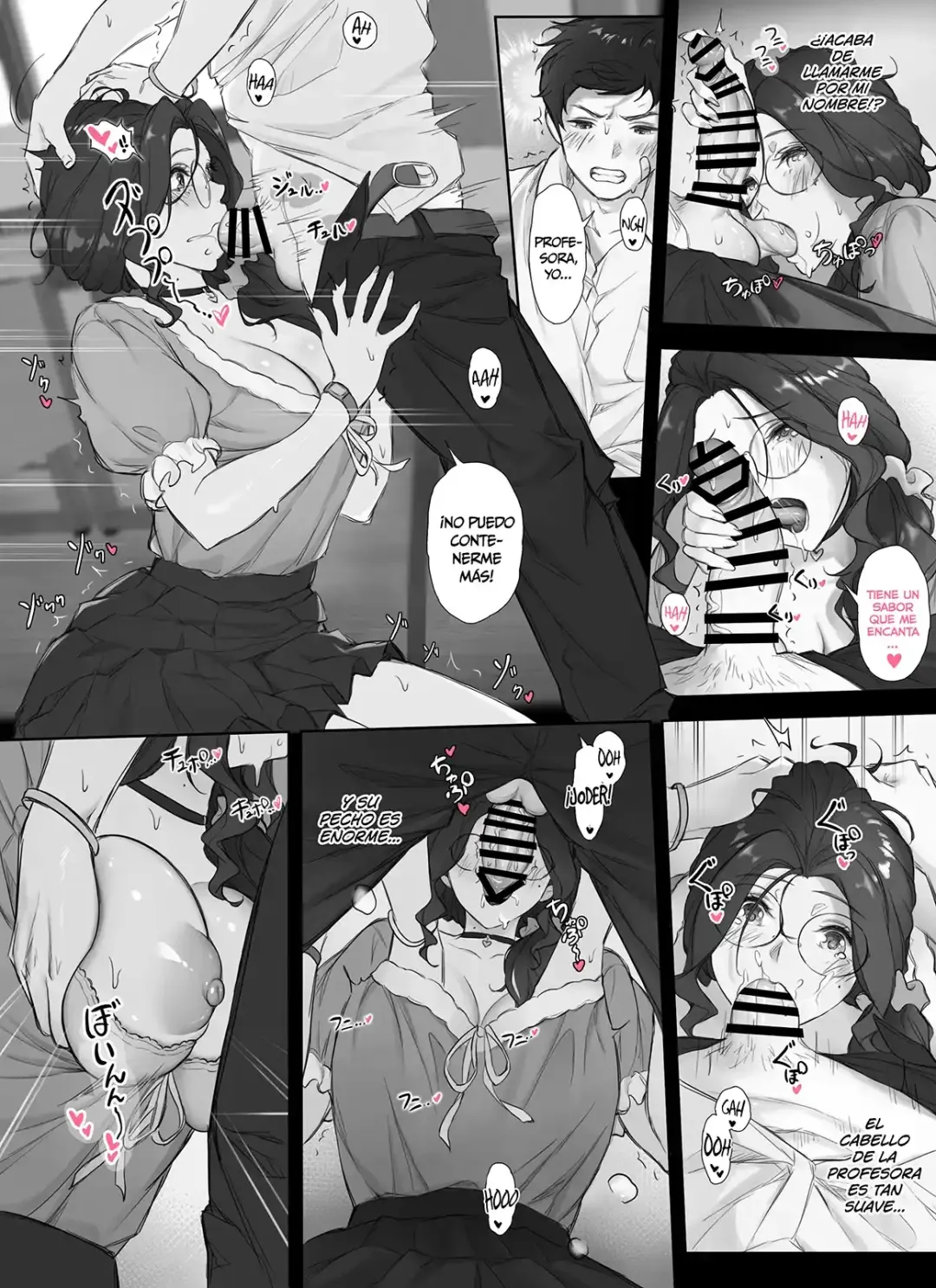Comic Porno La Maestra De Enorme Pecho Y Yo - Nudorusukis (#13)