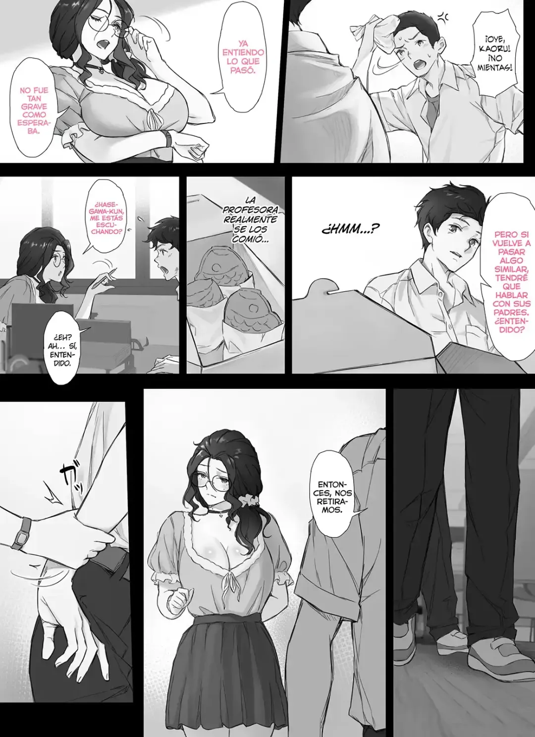 Comic Porno La Maestra De Enorme Pecho Y Yo - Nudorusukis (#7)