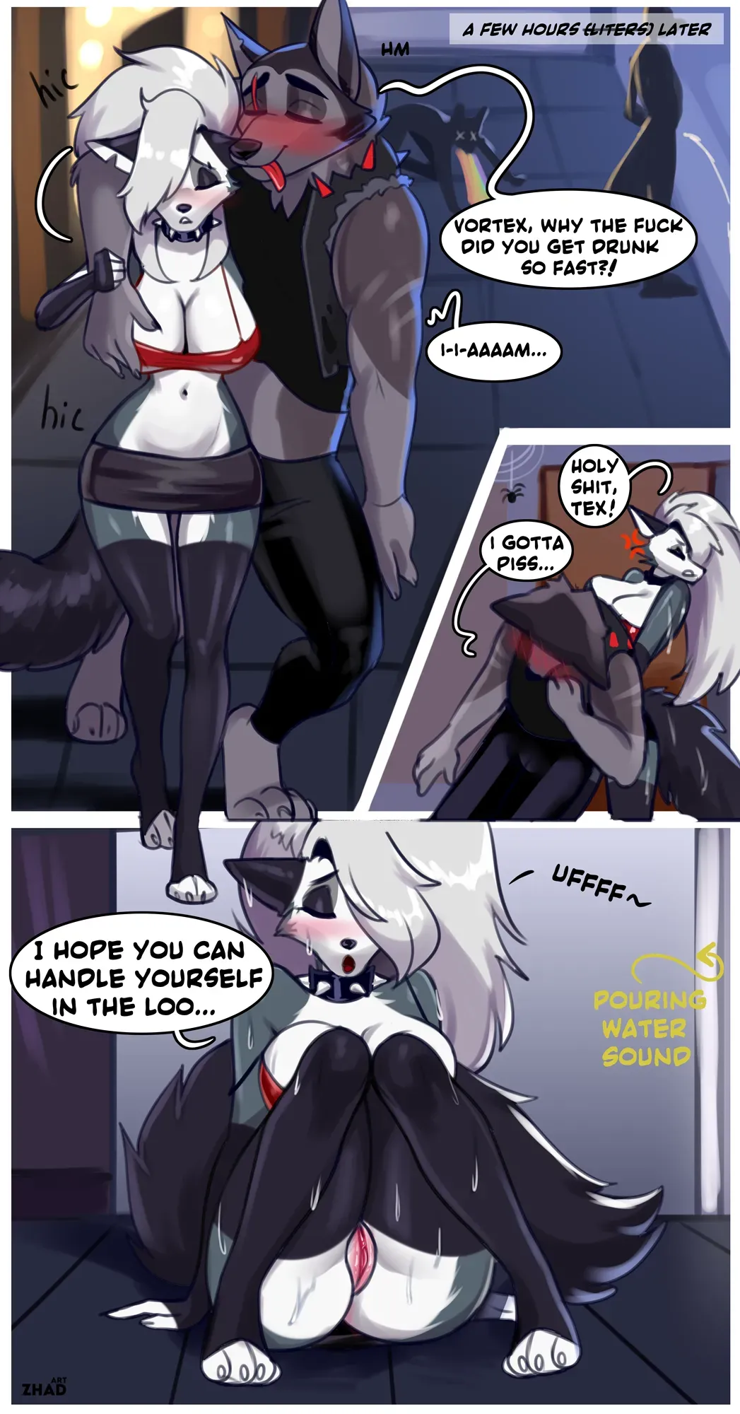 Comic Porno Fan Comic With Loona - Zhadart (#6)